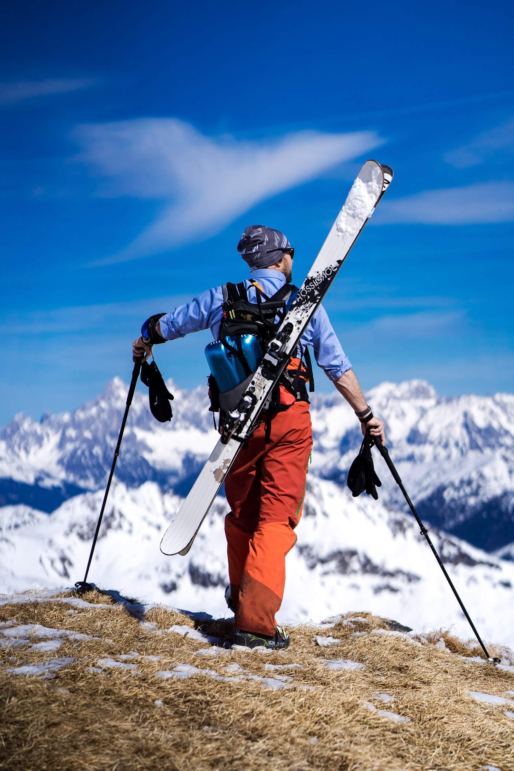 Clary-Chalets-Skifahrer-Aussicht-Obertauern